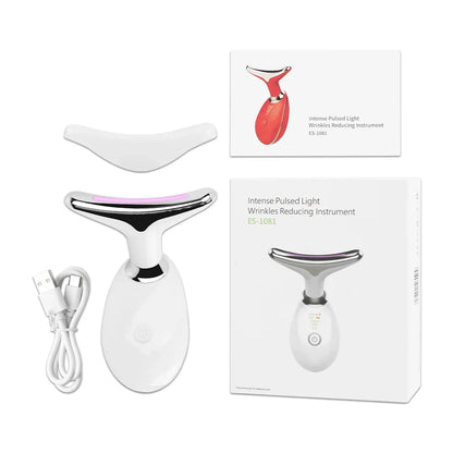 7 Color LED Face Lifter & Neck Massager EMS