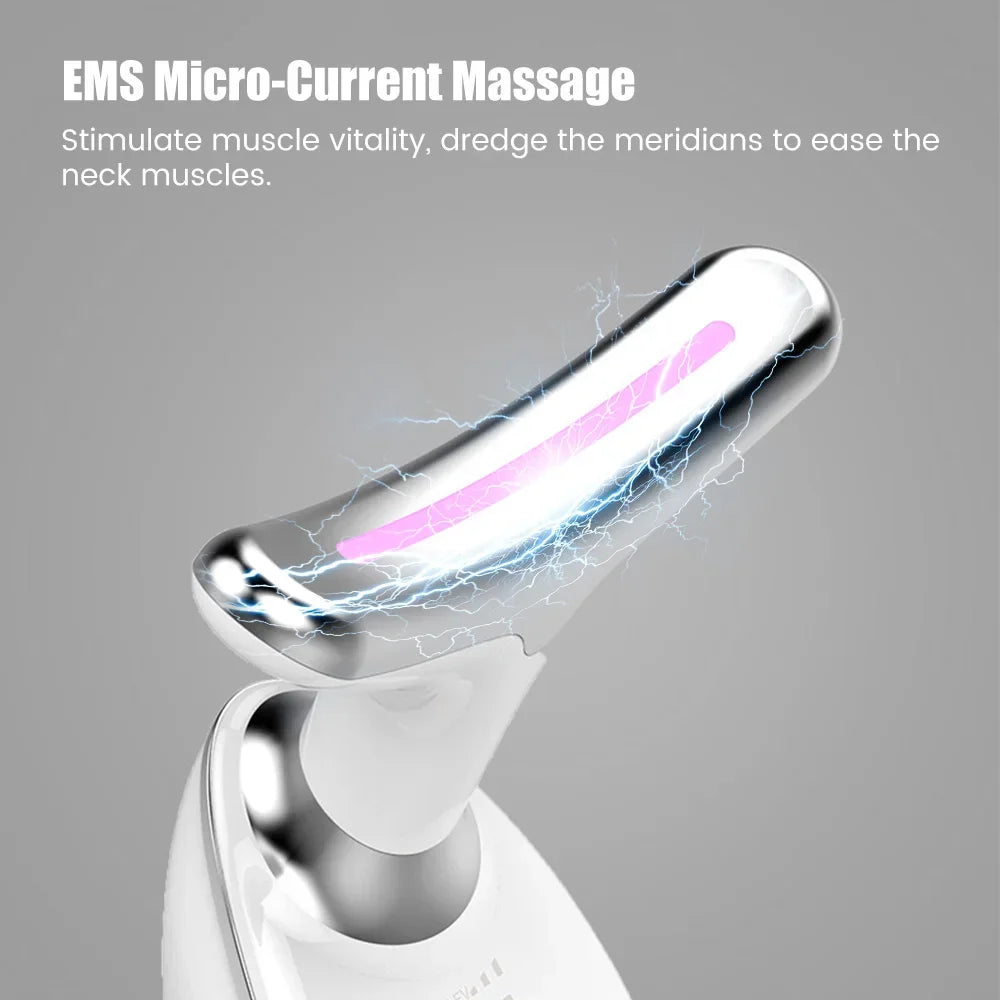 7 Color LED Face Lifter & Neck Massager EMS