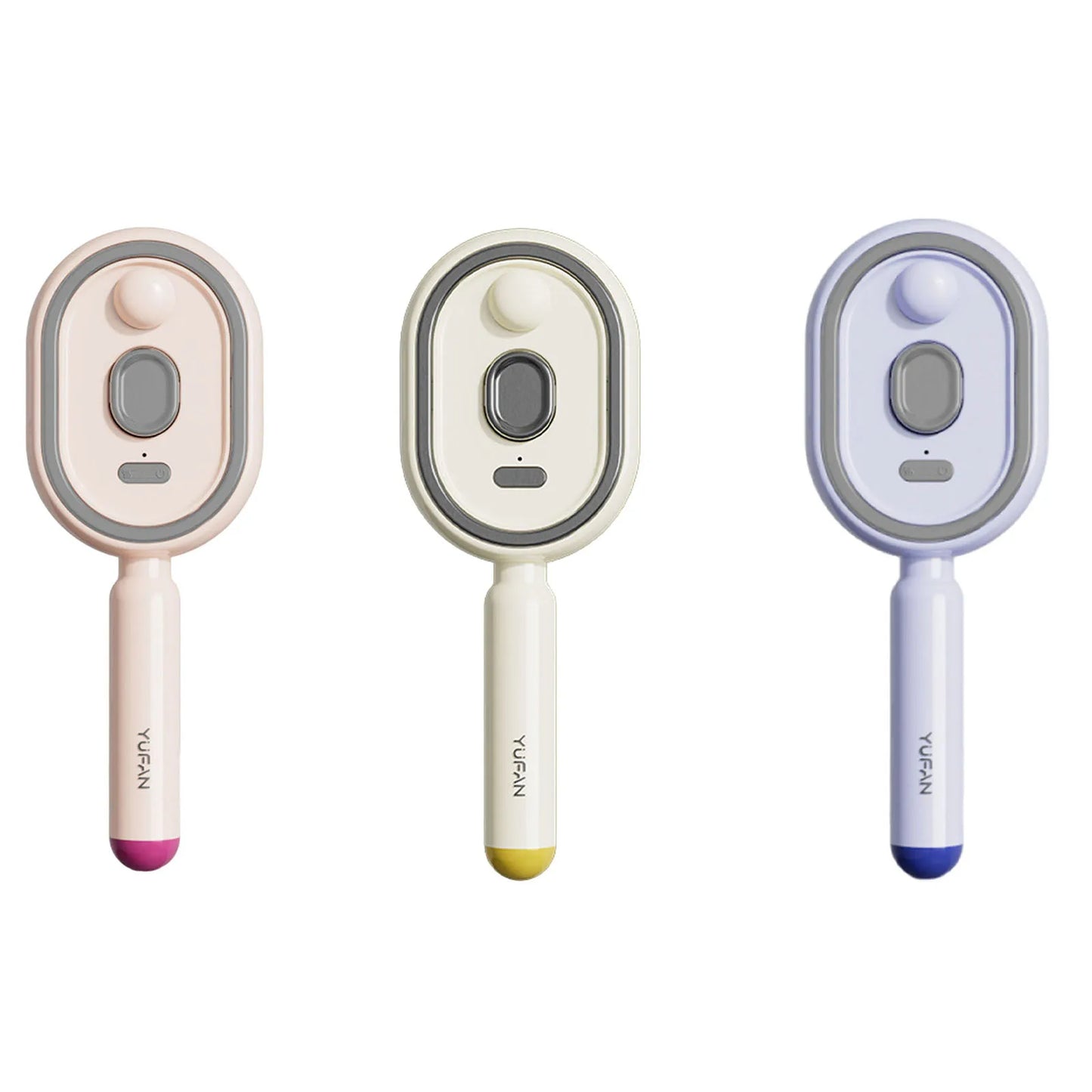 Escova a Vapor Elétrica | USB-C | Alisamento, Hidratação e Controlo do Frizz
